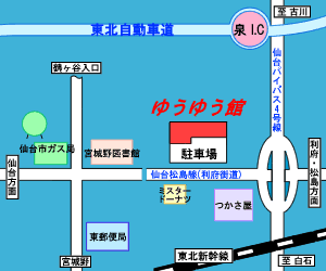 ゆうゆう館MAP